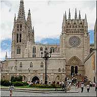 Catedral de Burgos con Puerta del Sarmental