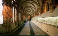 The cloister of Burgos Cathedral